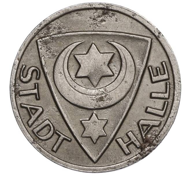 Монета 10 пфеннигов 1920 года Германия — город Галле (Нотгельд) (Артикул K11-118650)