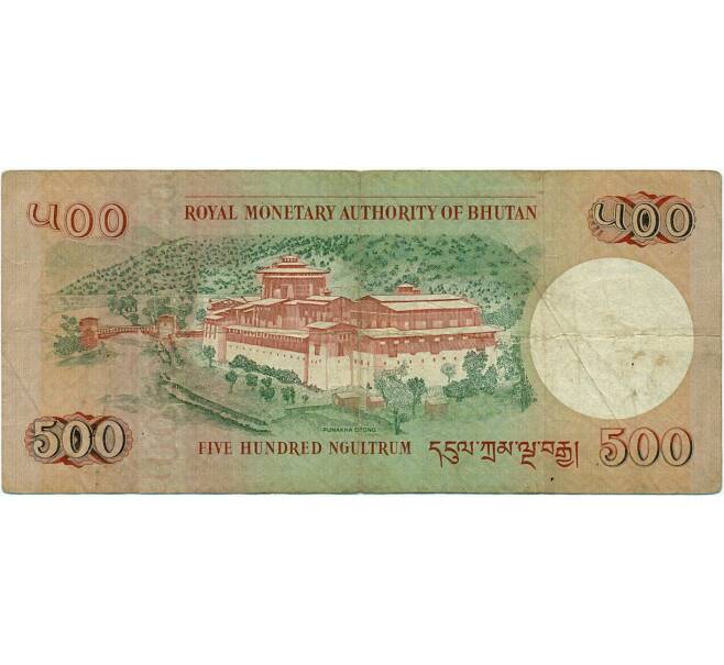 Банкнота 500 нгултрум 2011 года Бутан (Артикул: K11-118706) — Фото №2