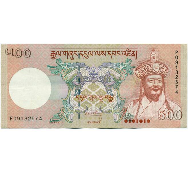Банкнота 500 нгултрум 2011 года Бутан (Артикул K11-118714)