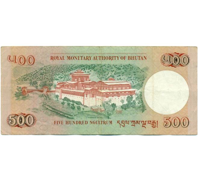 Банкнота 500 нгултрум 2011 года Бутан (Артикул: K11-118717) — Фото №2