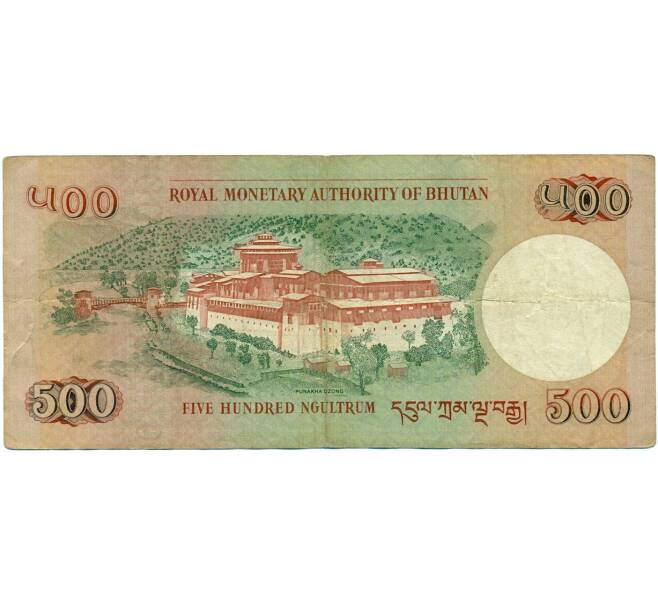 Банкнота 500 нгултрум 2011 года Бутан (Артикул: K11-118730) — Фото №2