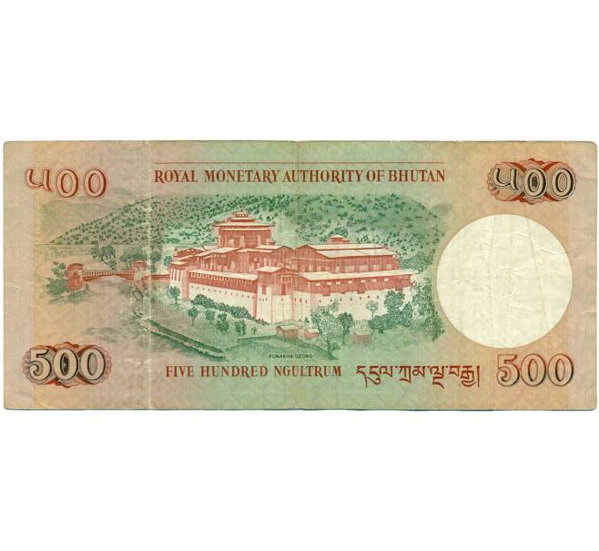 Банкнота 500 нгултрум 2011 года Бутан (Артикул: K11-118731) — Фото №2