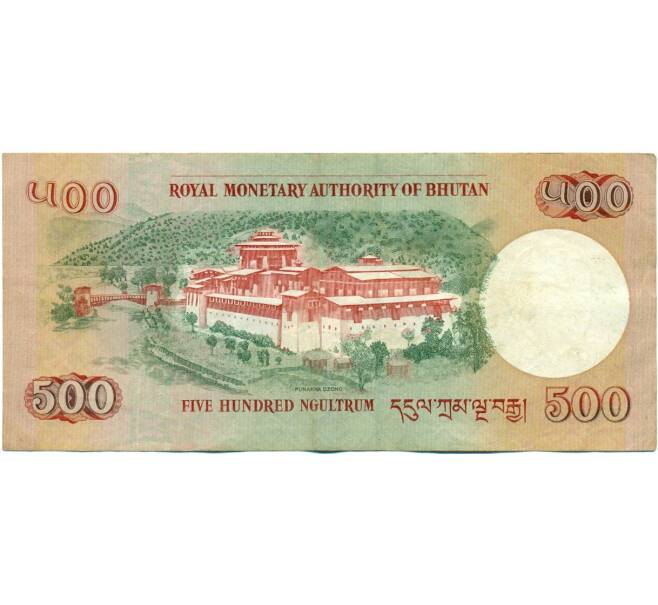 Банкнота 500 нгултрум 2006 года Бутан (Артикул K11-118741)