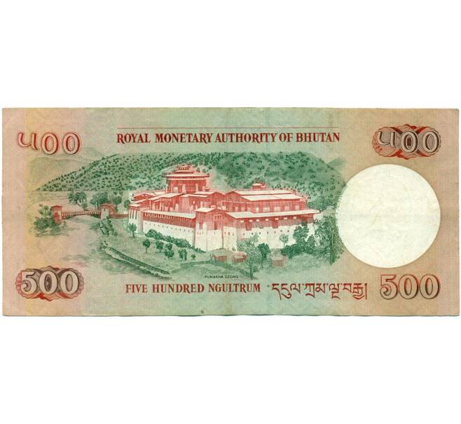 Банкнота 500 нгултрум 2006 года Бутан (Артикул K11-118742)