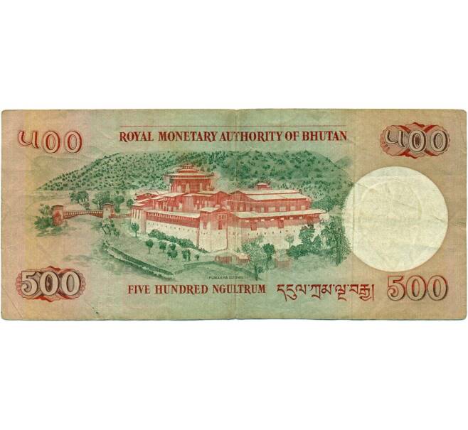 Банкнота 500 нгултрум 2006 года Бутан (Артикул K11-118745)