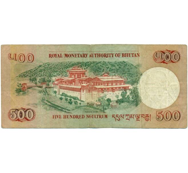 Банкнота 500 нгултрум 2006 года Бутан (Артикул K11-118749)