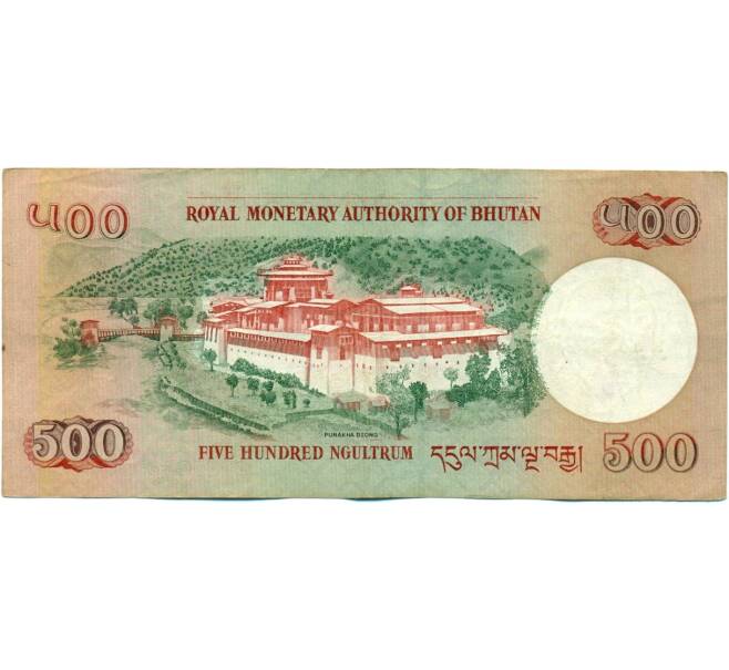 Банкнота 500 нгултрум 2006 года Бутан (Артикул K11-118753)