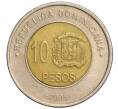 Монета 10 песо 2008 года Доминиканская республика (Артикул K11-118665)