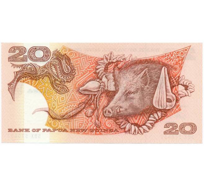 Банкнота 20 кина 1989 года Папуа — Новая Гвинея (Артикул K11-118215)