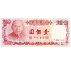 100 новых долларов 1987 года Тайвань — Фото №1