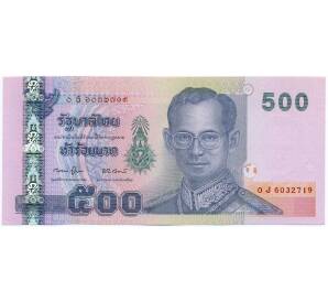 500 бат 2001 года Таиланд — Фото №1