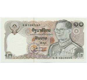 10 бат 1981 года Таиланд — Фото №1