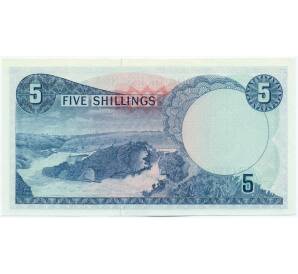 5 шиллингов 1966 года Уганда — Фото №2