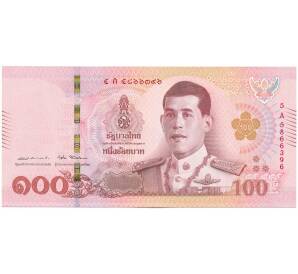 100 бат 2018 года Таиланд — Фото №1