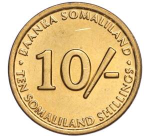 10 шиллингов 2002 года Сомалиленд