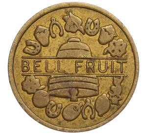 Жетон для игровых автоматов казино компании «Bell Fruit Services» 25 пенсов Великобритания (Без цифр)