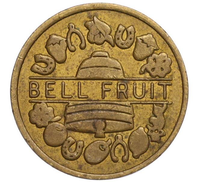Жетон для игровых автоматов казино компании «Bell Fruit Services» 25 пенсов Великобритания (Без цифр) (Артикул K11-118829)