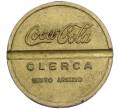 Жетон для торговых автоматов «Coca-Cola» Италия (Артикул K11-118875)