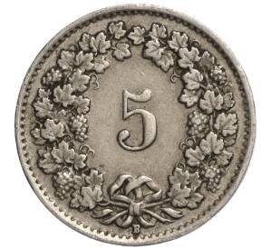 5 раппенов 1940 года Швейцария — Фото №2