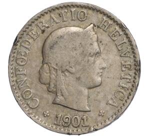 5 раппенов 1901 года Швейцария