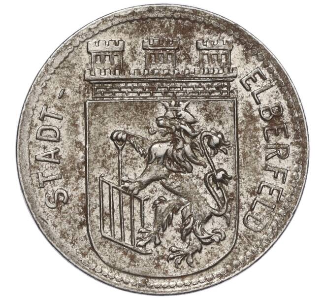 Монета 10 пфеннигов 1917 года Германия — город Эльберфельд (Нотгельд) (Артикул K11-119071)