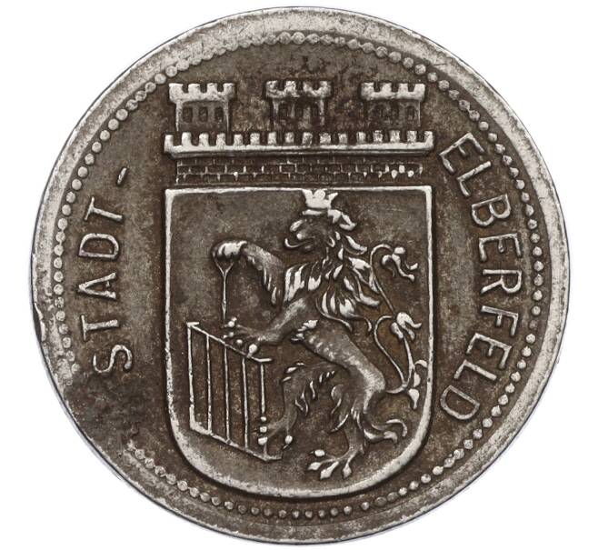 Монета 50 пфеннигов 1918 года Германия — город Эльберфельд (Нотгельд) (Артикул K11-119072)