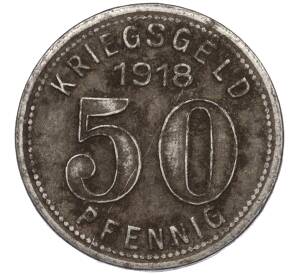 50 пфеннигов 1918 года Германия — город Эльберфельд (Нотгельд)
