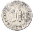 Монета 10 пфеннигов 1919 года Германия — город Золинген (Нотгельд) (Артикул K11-119078)