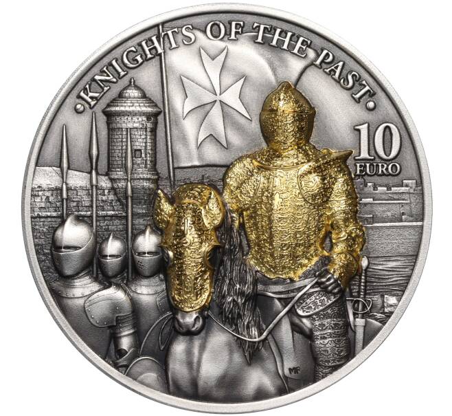Монета 10 евро 2023 года Мальта «Рыцари прошлого» (Артикул M2-72075)