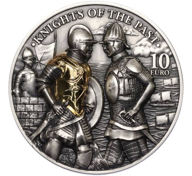 Монета 10 евро 2022 года Мальта «Рыцари прошлого» (Артикул M2-72076)