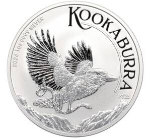 1 доллар 2024 года Австралия «Австралийская кукабара»
