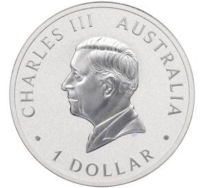 1 доллар 2024 года Австралия «Австралийская кукабара»