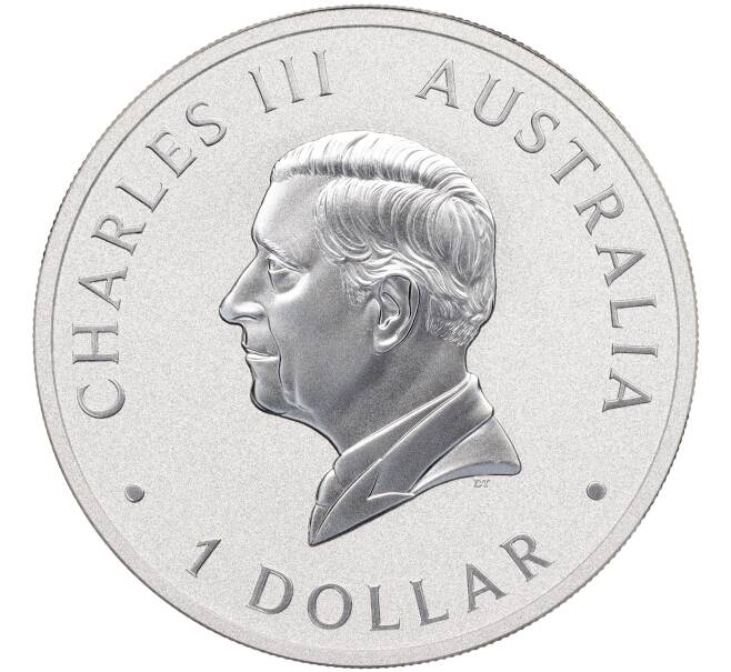 Монета 1 доллар 2024 года Австралия «Австралийская кукабара» (Артикул M2-72078)