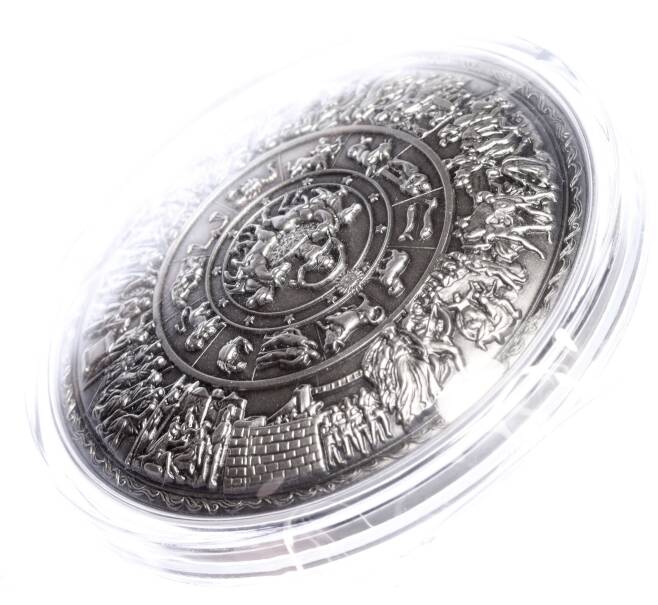 Монета 2 унции 2021 года Южная Корея «Щит Ахилла» (Артикул M2-72080)