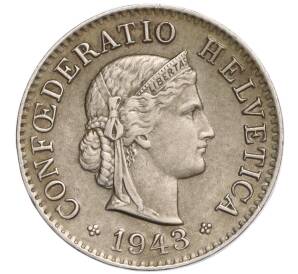 5 раппенов 1943 года Швейцария — Фото №1