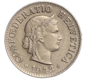 5 раппенов 1943 года Швейцария — Фото №1