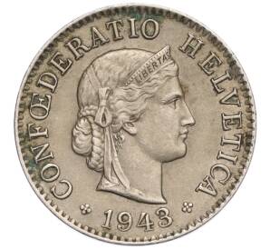 5 раппенов 1943 года Швейцария — Фото №1