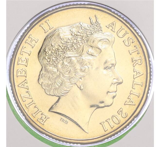Монета 1 доллар 2011 года Австралия «Президентский Кубок — Австралия 2011» (в конверте с почтовой маркой) (Артикул M2-72091)