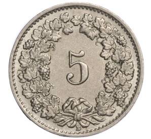 5 раппенов 1949 года Швейцария