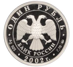 1 рубль 2002 года ММД «Вооруженные силы Российской Федерации»