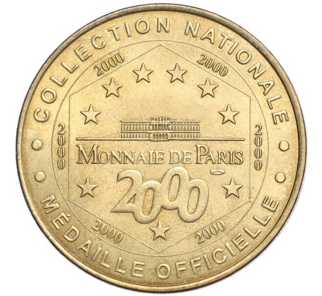 Туристический жетон «Париж — Нотр-Дам-де-Пари» 2000 года Франция (Артикул K11-119451)