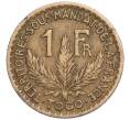 Монета 1 франк 1925 года Французское Того (Артикул M2-72094)