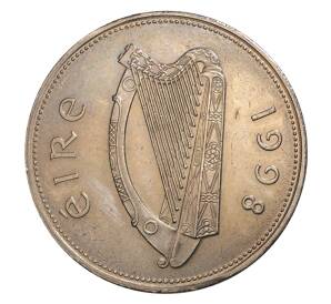 1 фунт 1998 года Ирландия — Фото №1