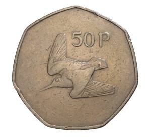 50 пенсов 1970 года Ирландия — Фото №2
