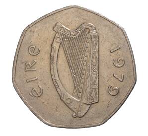 50 пенсов 1979 года Ирландия — Фото №1