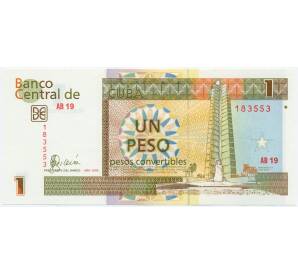 1 конвертируемый песо 2006 года Куба