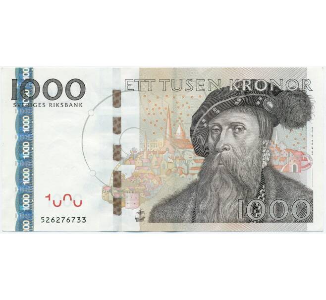 Банкнота 1000 крон 2005 года Швеция (Артикул: K11-119789) — Фото №1
