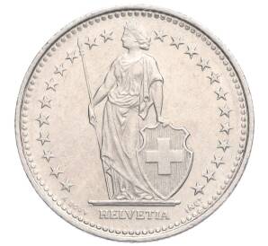 1/2 франка 1991 года Швейцария
