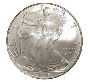 1 доллар 2010 года США «Шагающая Свобода»