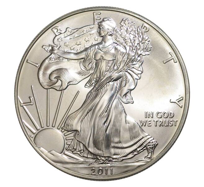 1 доллар 2011 года США «Шагающая Свобода» (Артикул M2-5710)